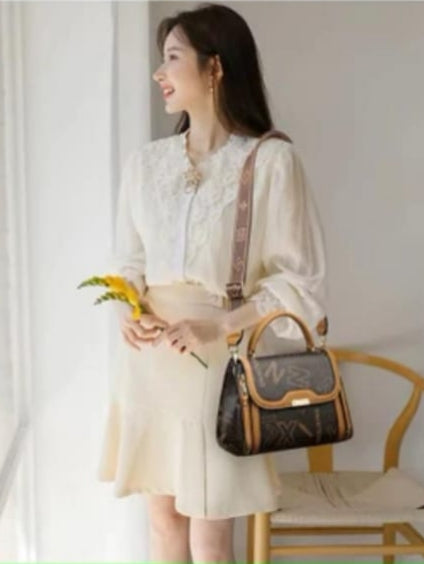 BATCAT Women Brown Satchel Sling Bag #206