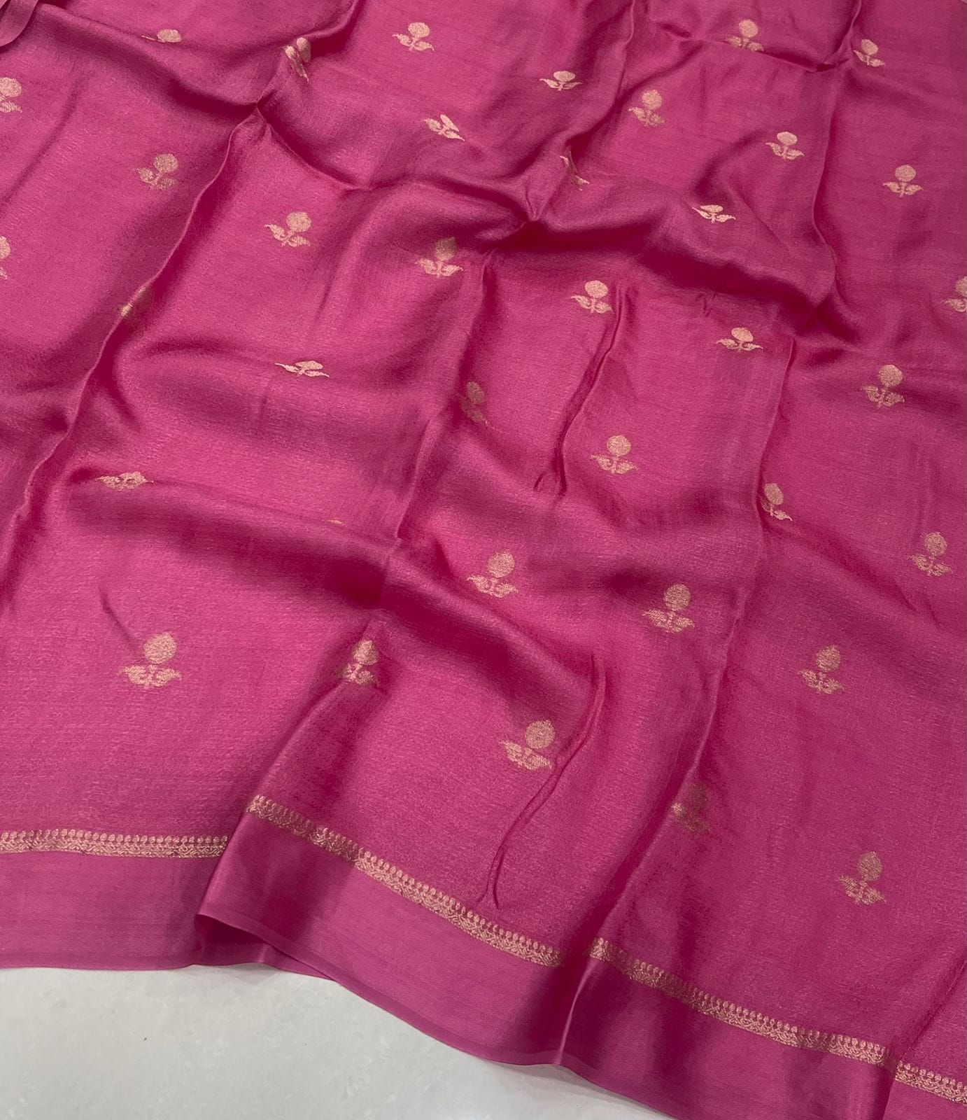 Pure Soft Viscose Khadi Silk Saree #212