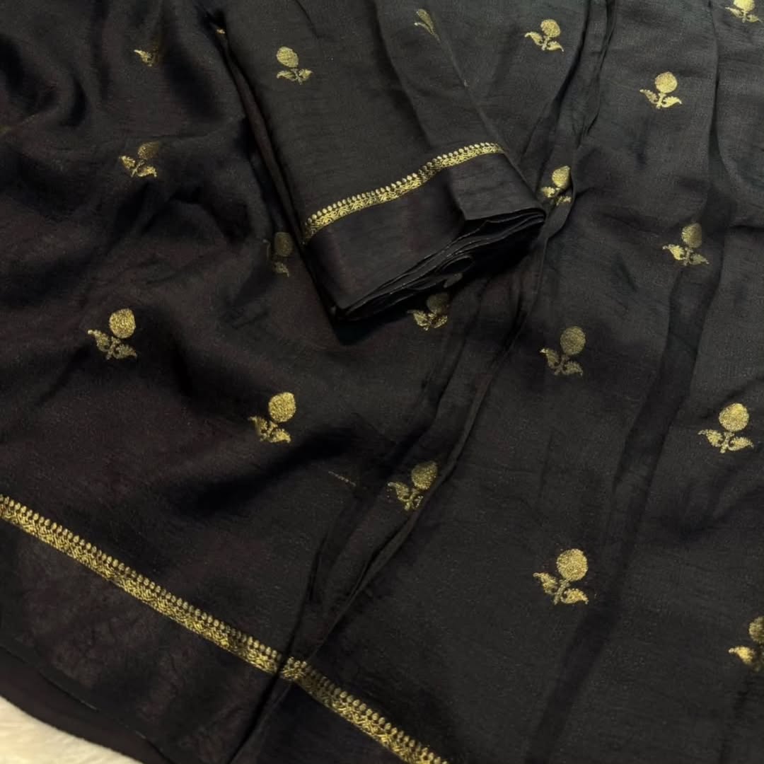 Pure Soft Viscose Khadi Silk Saree #212