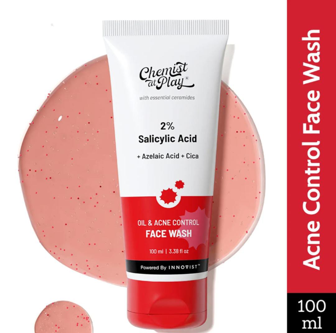 2% Salicylic Acid Face Wash For Oily Skin with Niacinamide Oil Cleanser for Face | 100ml