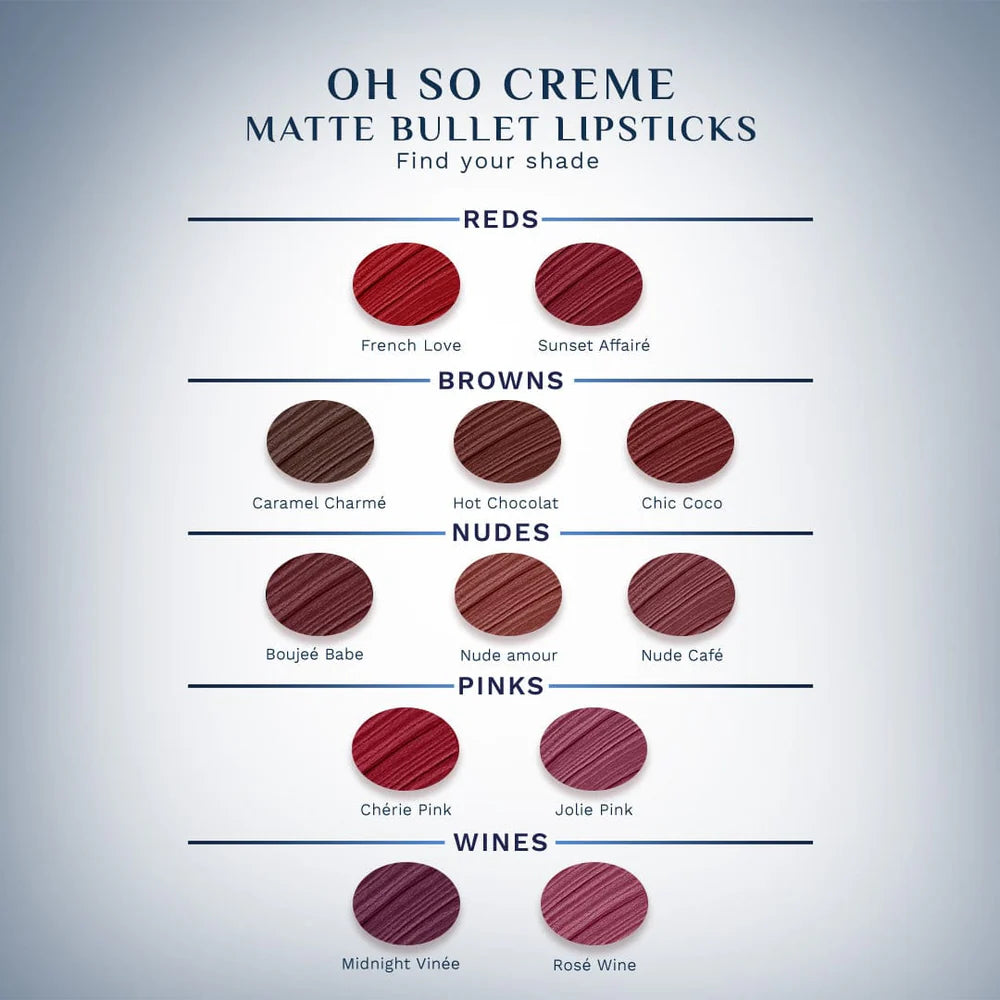 The French Collection Matte Bullet Lipstick  3g #226