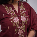 ETHNO STYLE Rayon Kurti With Dupatta & Bottomwear #239