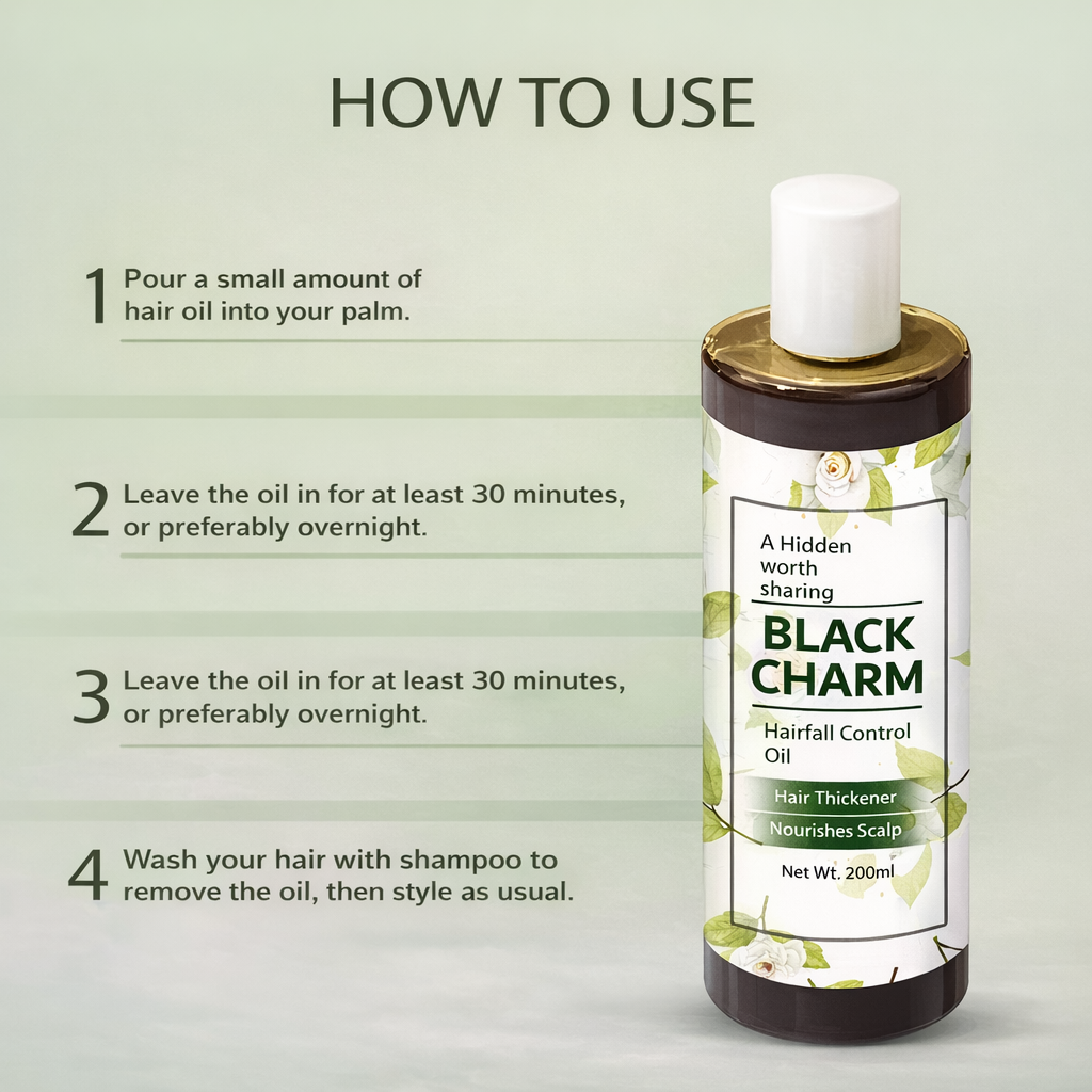 Black Charm Hair Oil – Hair Fall Control Expert | 200 ml | #235