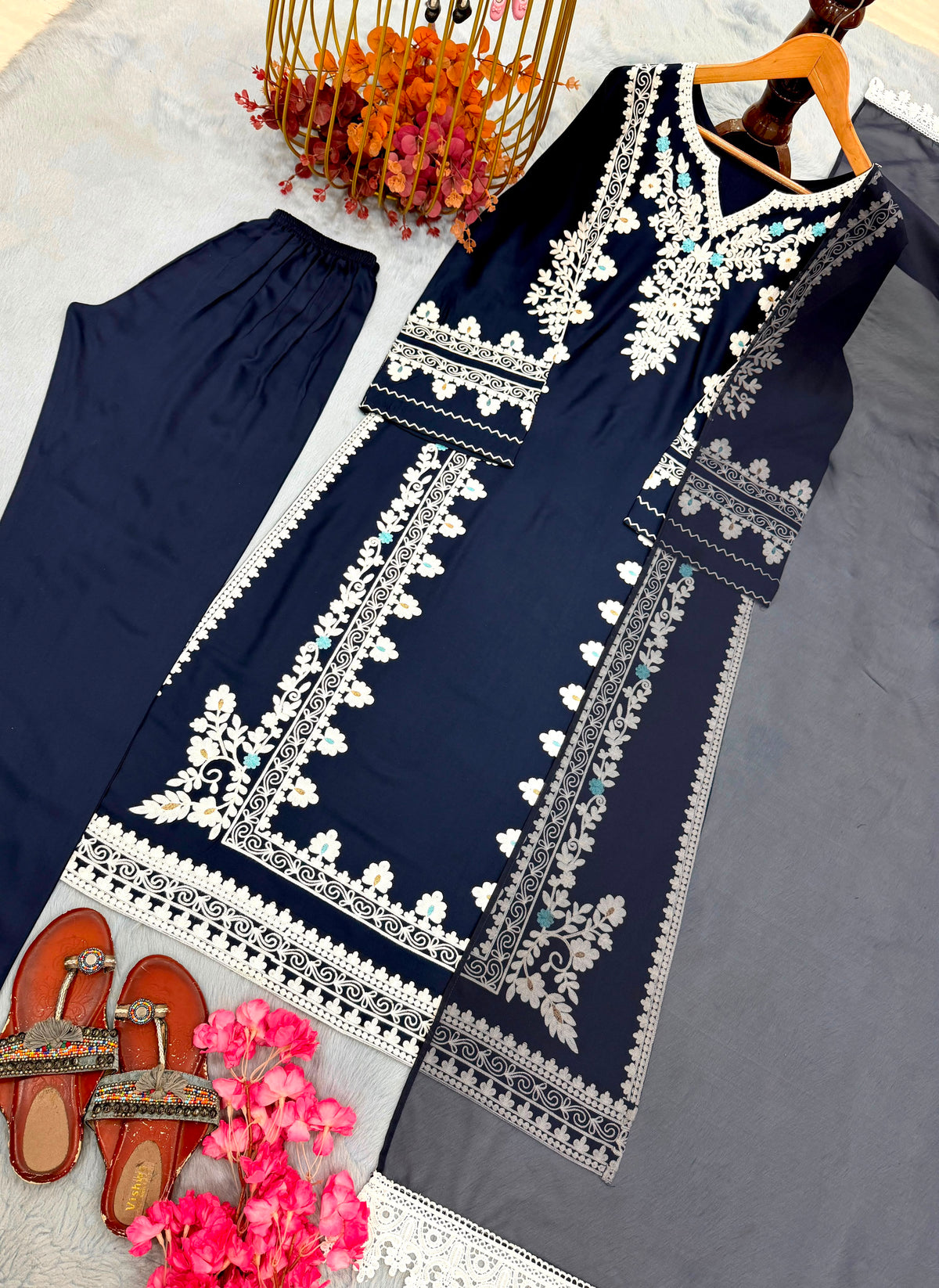 Occasional wear designer kurtha set #268
