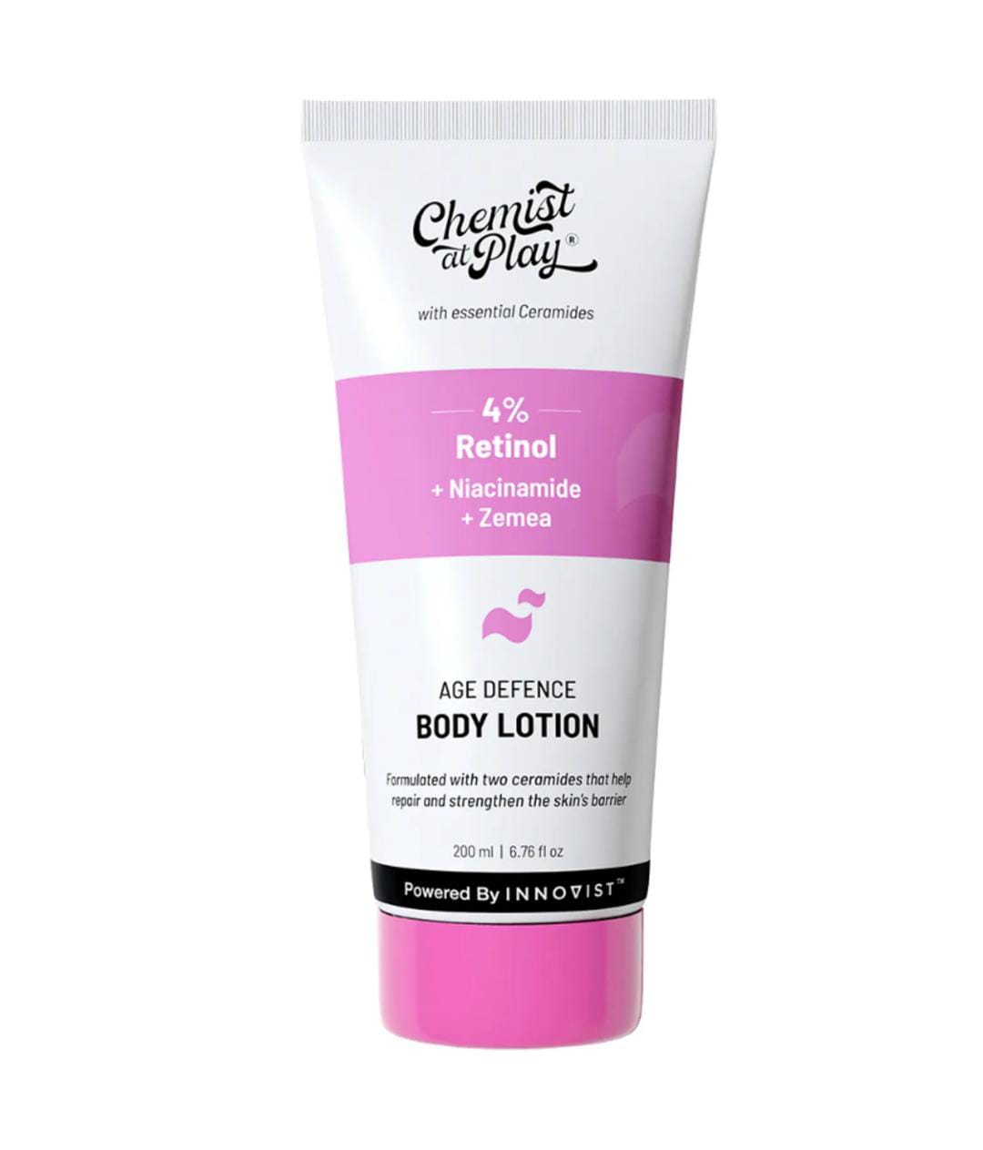 Chemist at Play. Body Lotion For Anti-aging Niacinamide Moisturizer Cream Dry & Oily Skin | 200ml