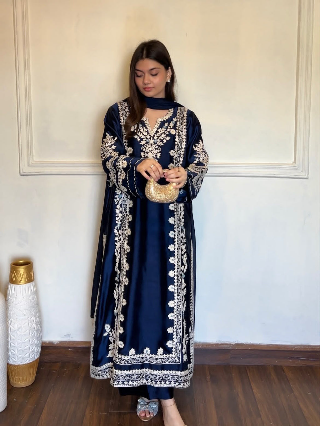 Occasional wear designer kurtha set #268
